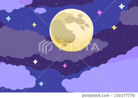 Moonlit night 130177776