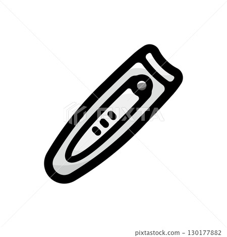 Nail clipper illustration icon (makeup, cosmetic tools, cosmetic materials) Nail clipper illustration icon (makeup, cosmetic tools, cosmetic materials) 130177882
