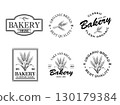 Bakery logo material 130179384