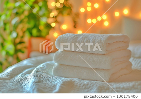 乾淨的毛巾 130179400
