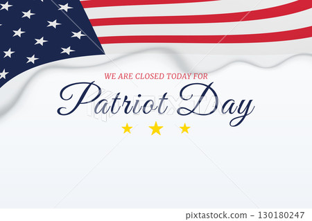 Closed Today For Patriot Day Poster Closed Today For Patriot Day Poster 130180247