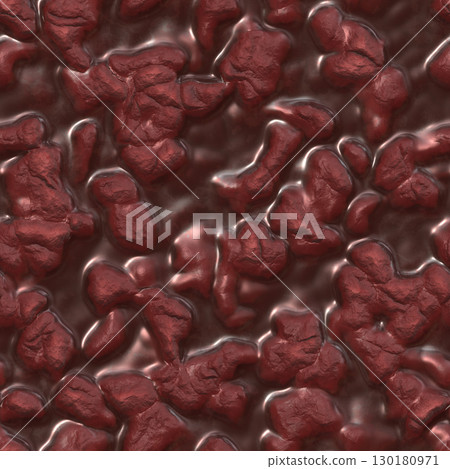 Seamless background. Abstract background with flowing metal texture. 130180971