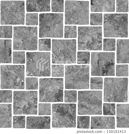 Texture of stone tiles. Grunge filter. High resolution photo filter. 130181413