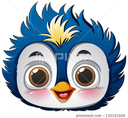 Adorable Baby Bird Illustration Adorable Baby Bird Illustration 130181889