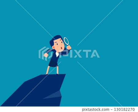 Analysis. Leader with vision statement 130182270