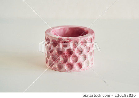 Capacity for candles on the creamy white surface 130182820