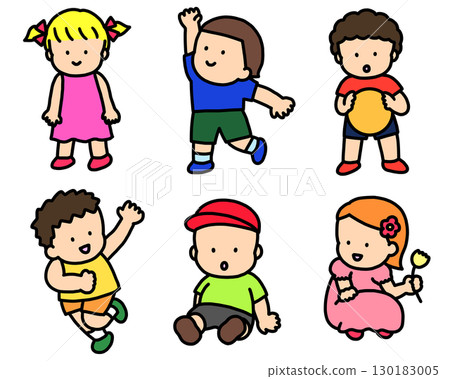 六個精力充沛的孩子 六個精力充沛的孩子 130183005