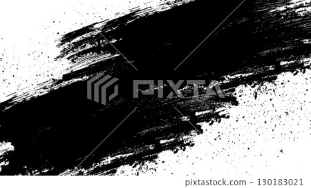 Artistic background with ink splatters and brushstrokes Artistic background with ink splatters and brushstrokes 130183021