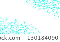 淺藍色三角形分形角裝飾背景素材16：9 130184090