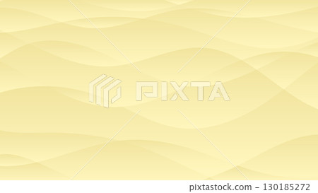 Yellow sandy beach-like wave-like background material 16:9 Yellow sandy beach-like wave-like background material 16:9 130185272