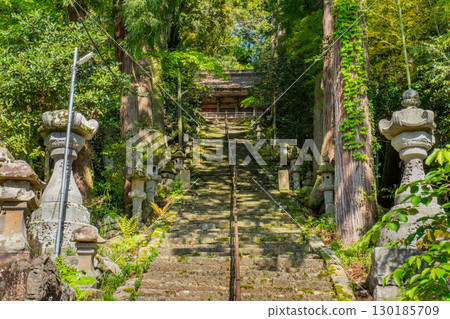 Maniji Temple Stone Steps Kakuji Temple, Tottori City, Tottori Prefecture 130185709