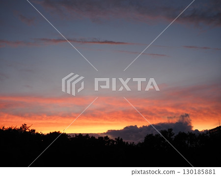 Beautiful sunsets. The art of sunsets. They show various expressions. Perfect for copy space. Beautiful sunsets. The art of sunsets. They show various expressions. Perfect for copy space. 130185881