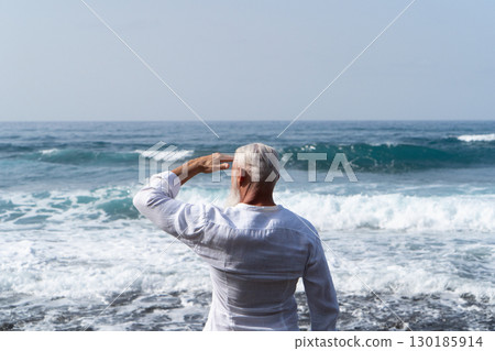 Elderly healthy people lifestyle and sport concept Elderly healthy people lifestyle and sport concept 130185914
