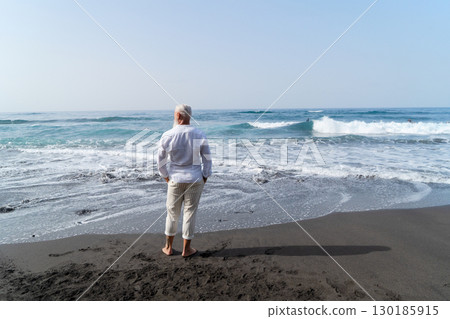 Elderly healthy people lifestyle and sport concept 130185915