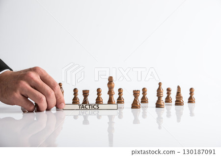 Business tactics concept 130187091