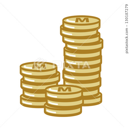 Illustration of accumulated mileage points 130187279