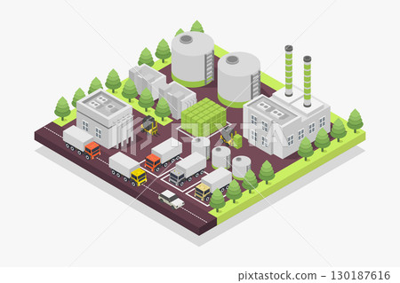 Isometric Industry 130187616