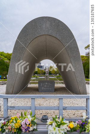 日本廣島和平紀念公園風景 日本廣島和平紀念公園風景 130187685