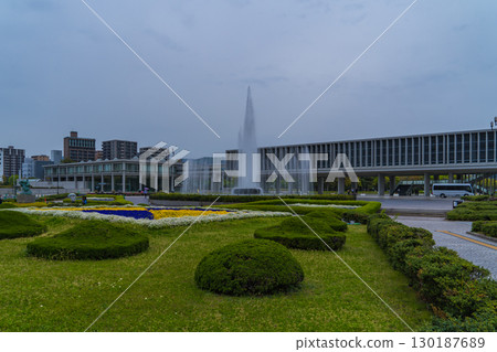 日本廣島和平紀念公園風景 130187689