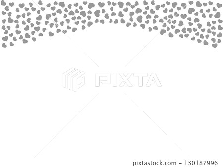 心形圖案背景黑白實心心形 130187996