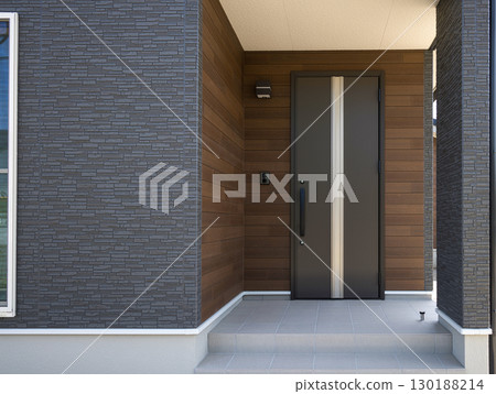 Image of new construction, new housing, entrance approach Image of new construction, new housing, entrance approach 130188214