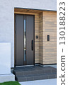 Housing image Newly built house entrance door 130188223