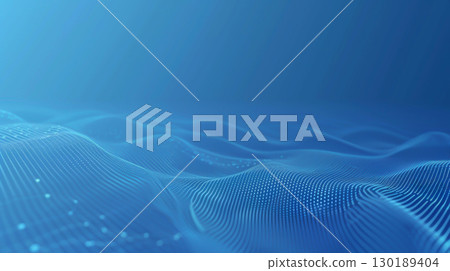 Blue abstract digital network background 130189404