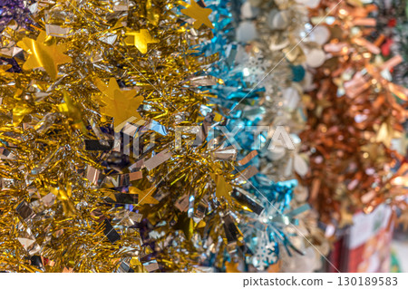 Colorful neck leis 130189583
