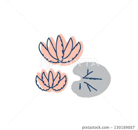 Lotus flower 130189887