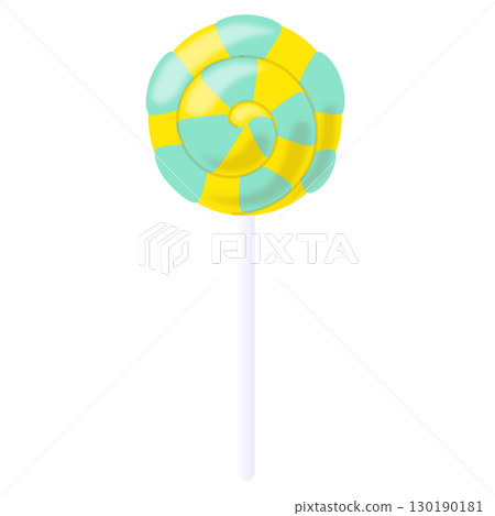 棒棒糖黃和薄荷藍 棒棒糖黃和薄荷藍 130190181