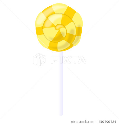 棒棒糖黃色和金黃色 130190184