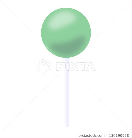 糖果圓形淡綠色 糖果圓形淡綠色 130190958