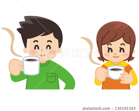 喝咖啡的青年 喝咖啡的青年 130191383