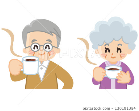 高級一代喝咖啡 高級一代喝咖啡 130191384