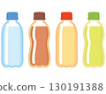 Colorful plastic bottled drinks 130191388