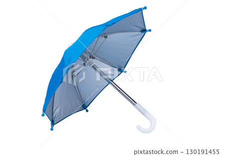 colored umbrella isolated 130191455