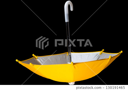 colored umbrella isolated 130191465