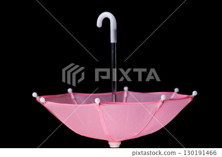 colored umbrella isolated 130191466