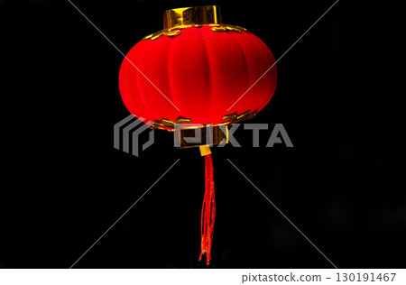 chinese new year lanterns isolated 130191467