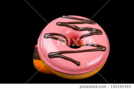 glazed donuts isolated glazed donuts isolated 130191493