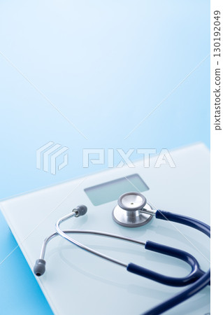 Health meter and stethoscope 130192049