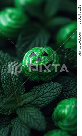 Festive green treats inspired by Halloween designs 130193128
