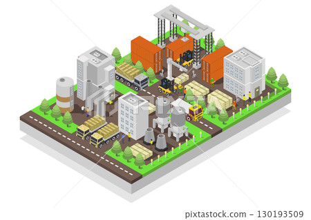 Isometric Industry 130193509