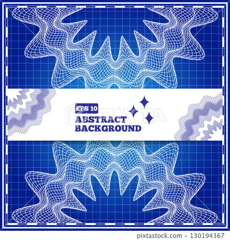 Abstract background with pattern. Vector illustration. 130194367