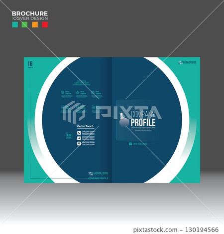 brochure cover design for corporate and any use 130194566