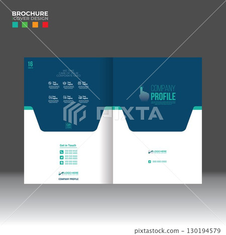 brochure cover design for corporate and any use 130194579