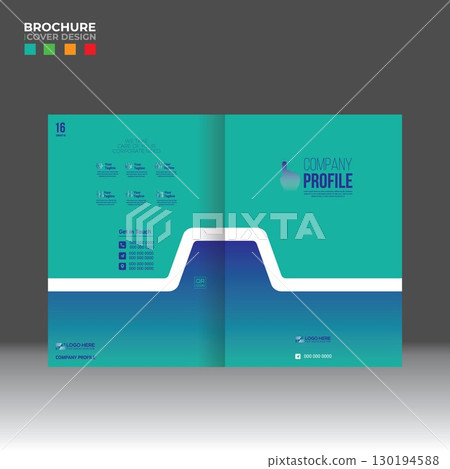 brochure cover design for corporate and any use 130194588