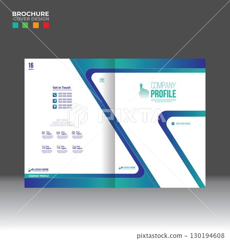 brochure cover design for corporate and any use 130194608