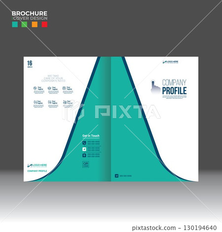 brochure cover design for corporate and any use 130194640
