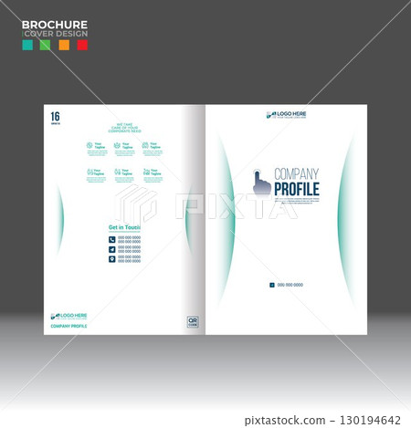 brochure cover design for corporate and any use 130194642